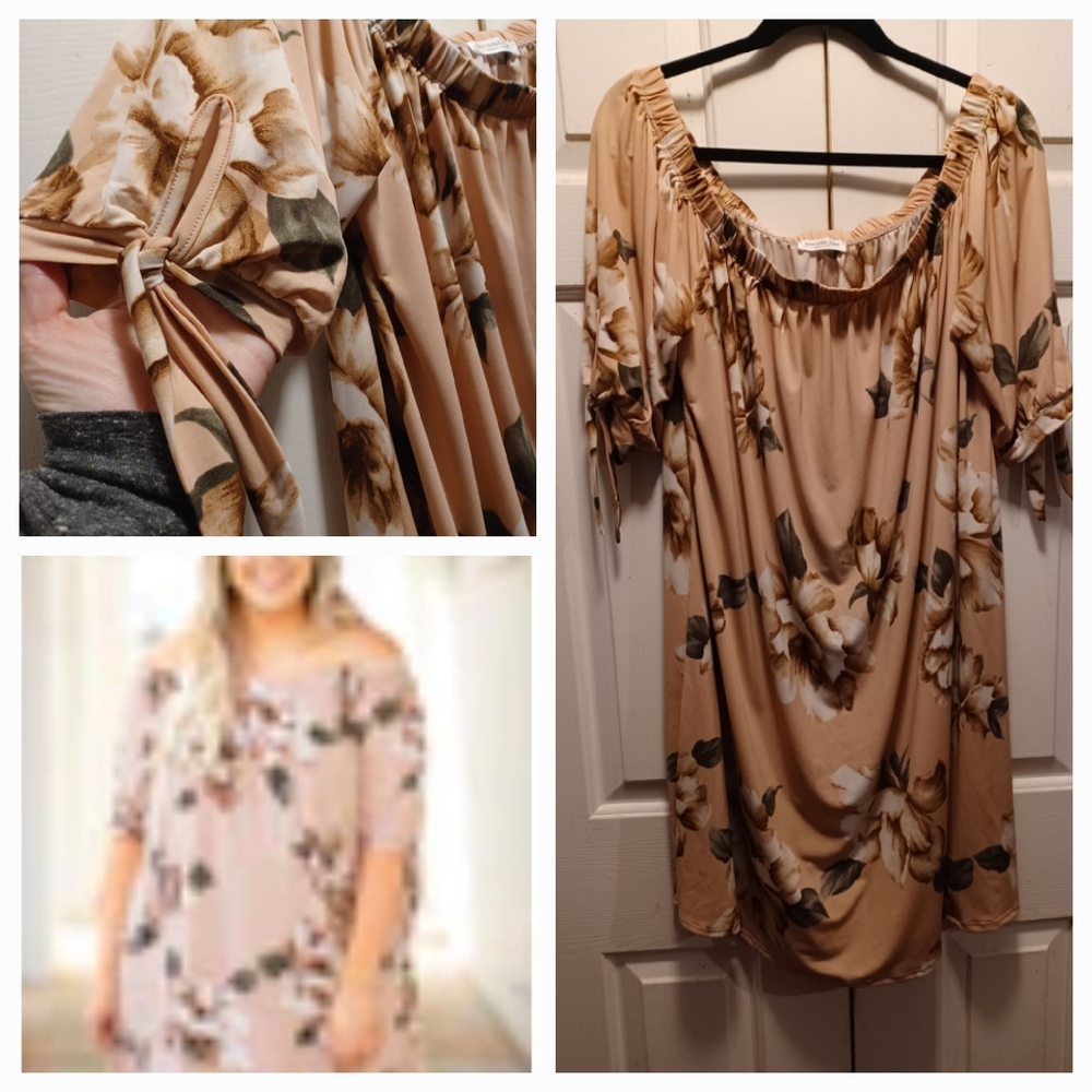 Off the shoulder dress